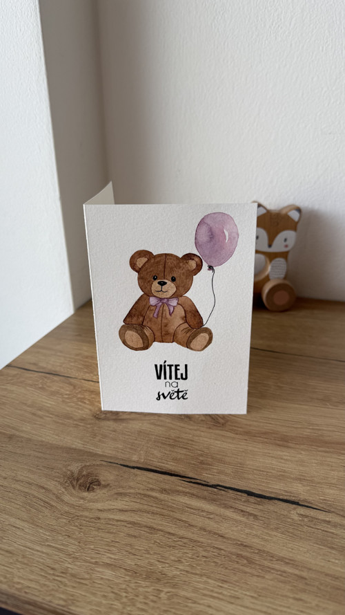 Přání pro miminko - Vítej na světe
