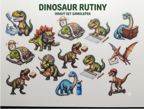 Dinosauří rutina a škola