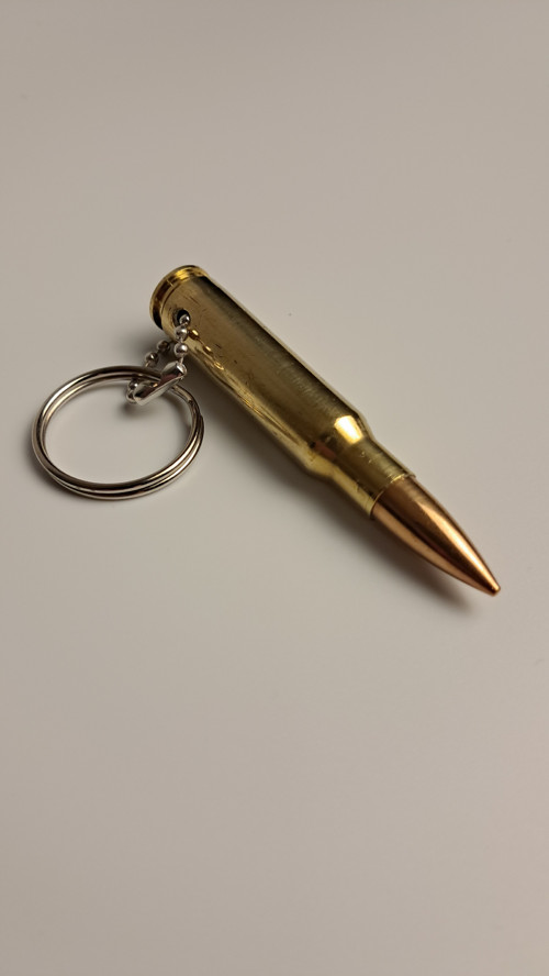 Klíčenka / přívěsek ze skutečné nábojnice .308 WIN