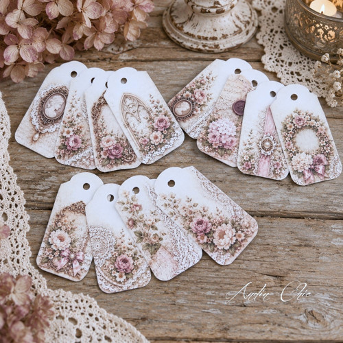 Romantické visačky Shabby chic — foto 1