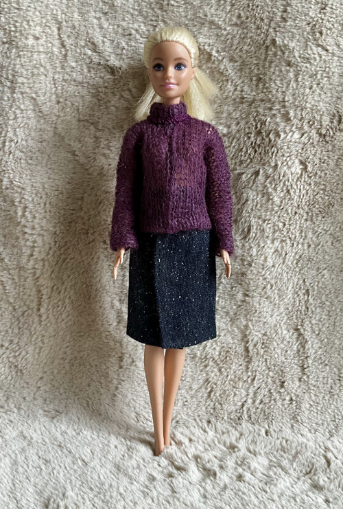 Sada oblečení pro panenky Barbie a podobně
