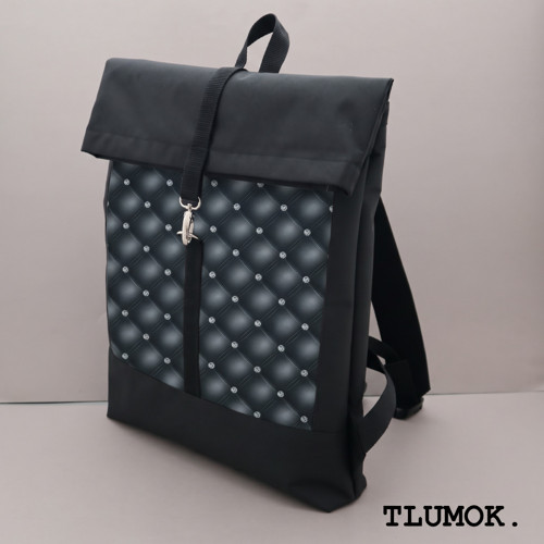 Tlumok nepromokavý na zip - městský