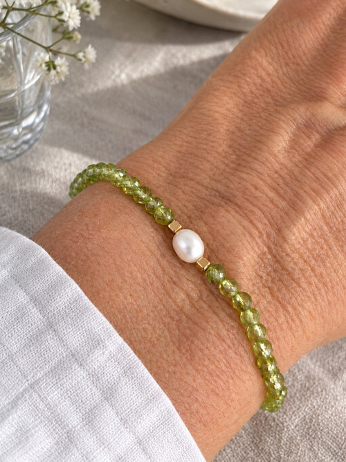 Peridot*Gold filled