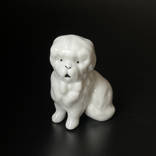 Royal Dux Miniaturní soška Pejsek V 5.5 cm