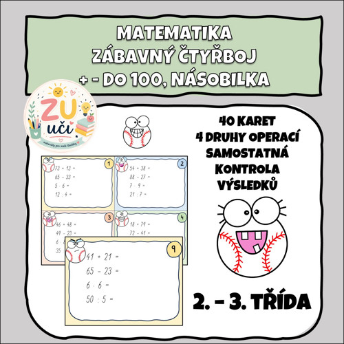 Zábavný čtyřboj - + - do 100 — foto 1