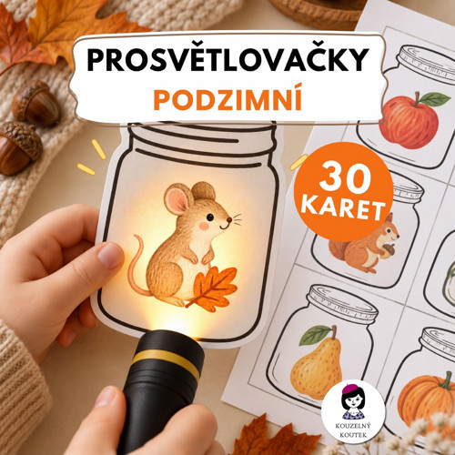 Prosvětlovací obrázky | podzimní prosvětlovačky