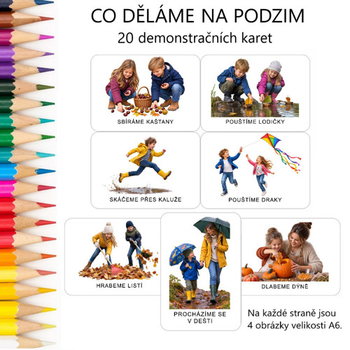 CO DĚLÁME NA PODZIM - 20 demonstračních karet PDF