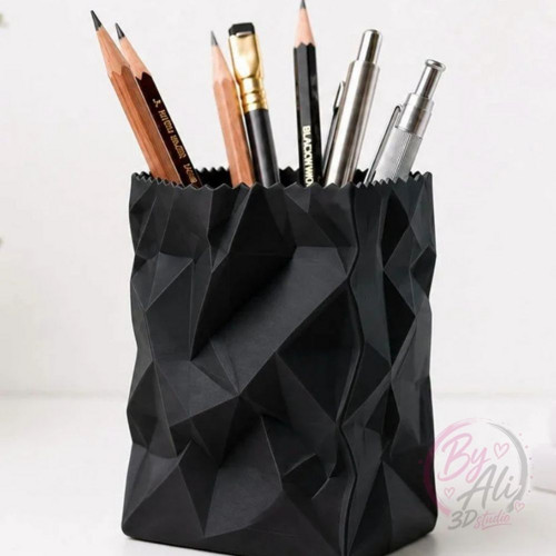 Designový organizér / kelímek - černý — foto 1