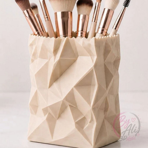Designový organizér / kelímek - béžový