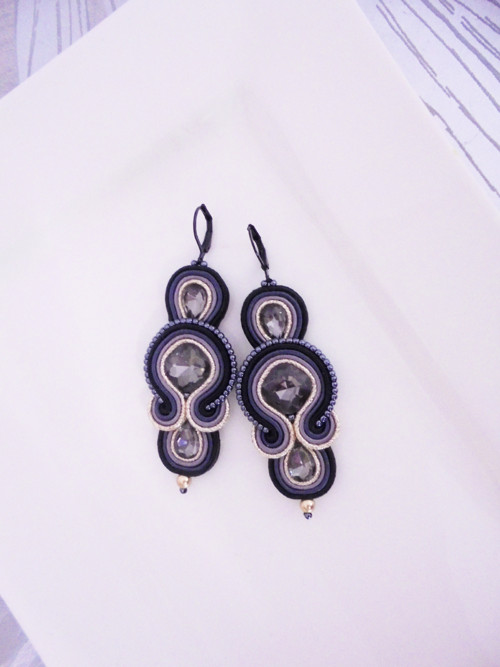 Soutache náušnice