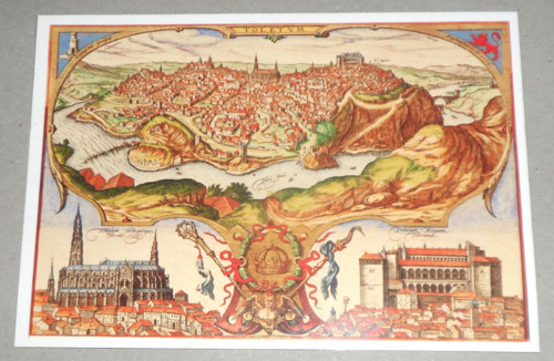 Čistá POHLEDNICE • Joris Hoefnagel: Toledo