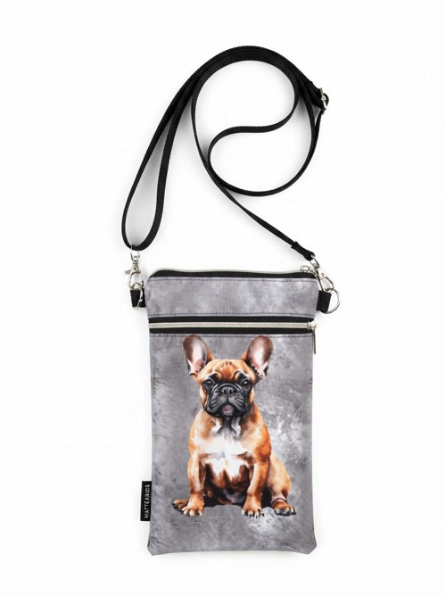 Buldoček - taštička crossbody na mobil