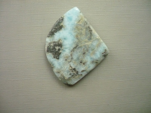 Kabošon - larimar 30 mm, č.2f — foto 1