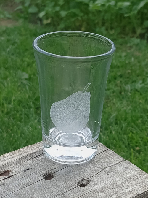 Skleničky na tvrdý alkohol Panáky - Hruška