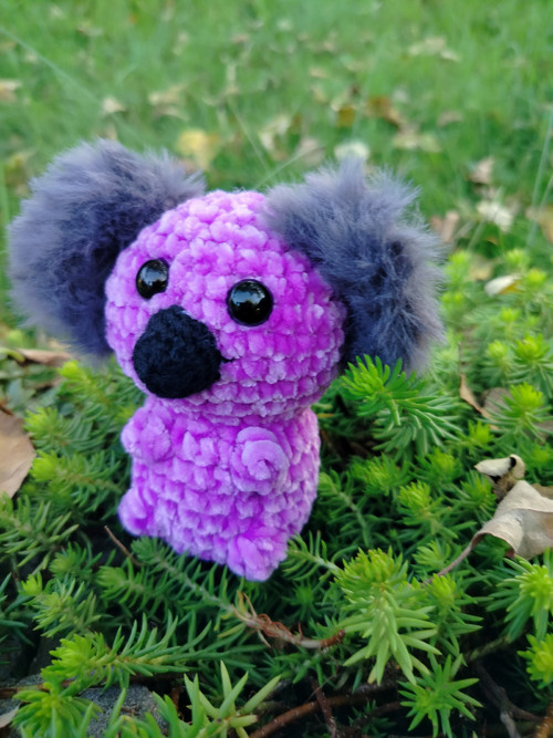 Háčkovaná mini koala