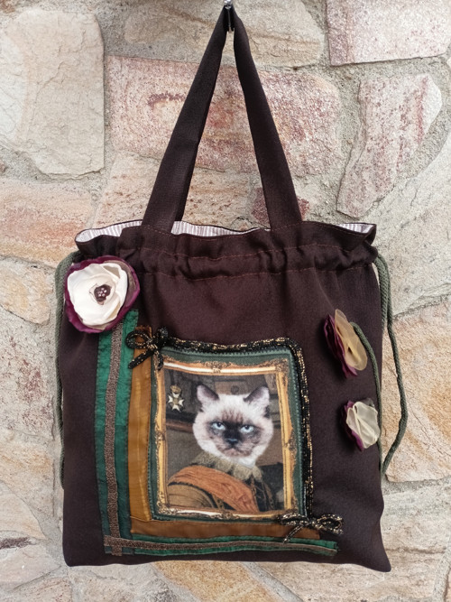 Originální taška - Portrét kočky- Ragdoll