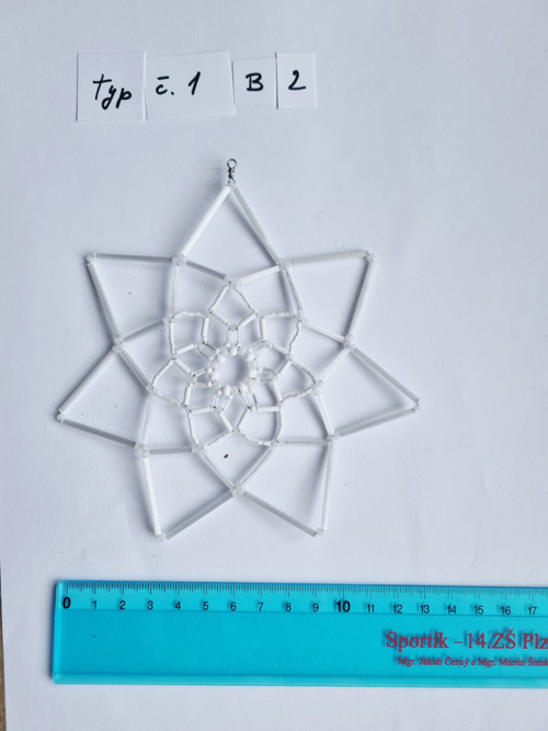 Vánoční vločky XXL - od 12,5cm