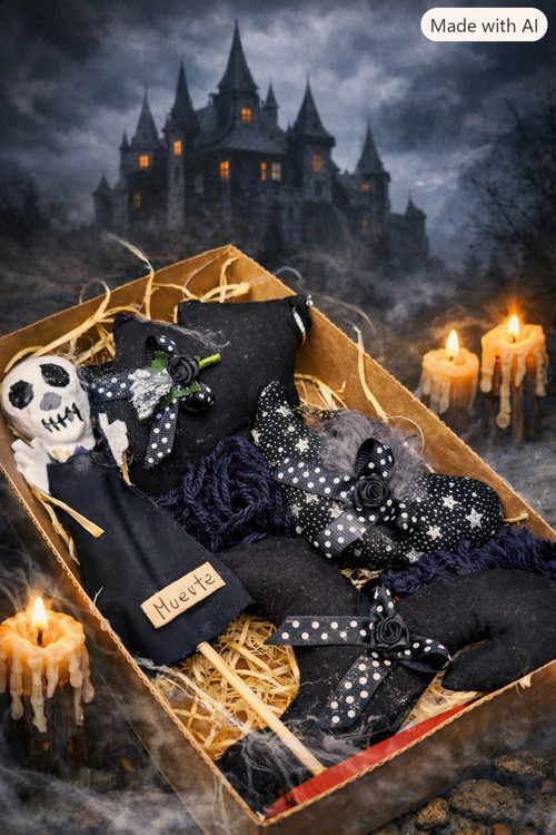 Halloweenská sada se smrtkou