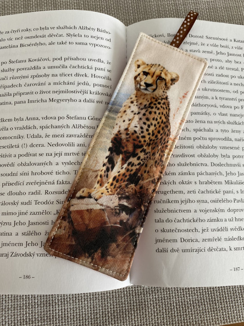 Záložka do knihy - Leopard — foto 1
