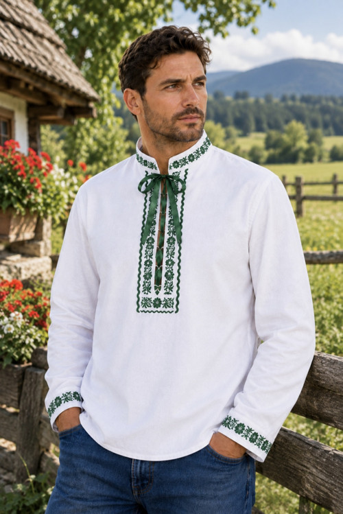 Pánská folklórní košile velikost S