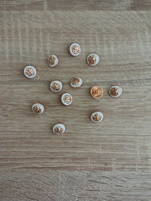 Kovový gombík v.12mm