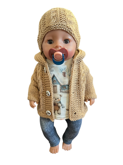 Set pro Baby Born 43 cm - béžový