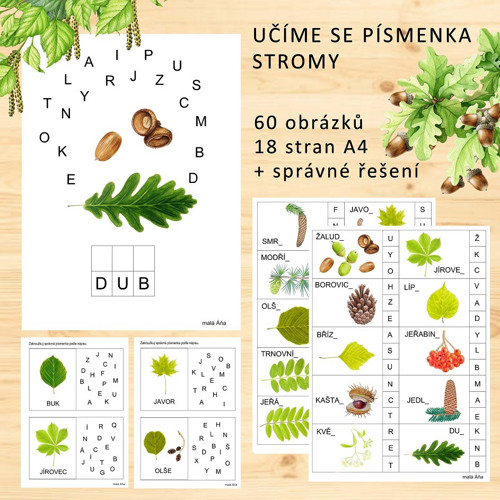 Učíme Se Písmenka - Stromy v Pdf