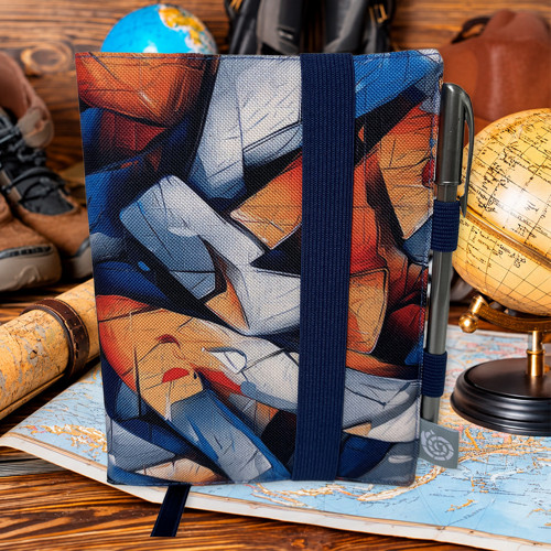 Obal na turistický deník-wander book -kočárkovina