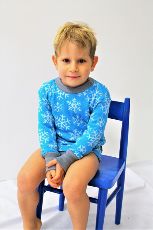 Rostoucí body -tričko- MERINO 75-92cm (9-24m)