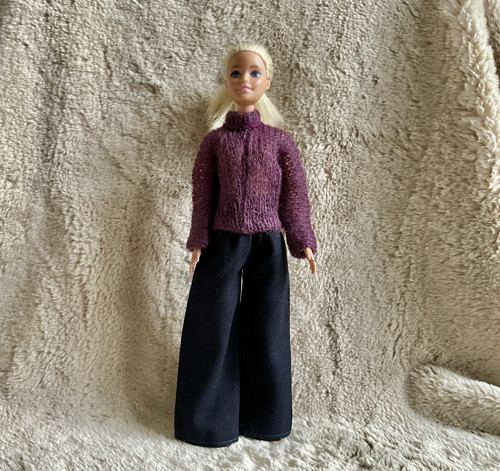 Sada oblečení pro panenky Barbie a podobně
