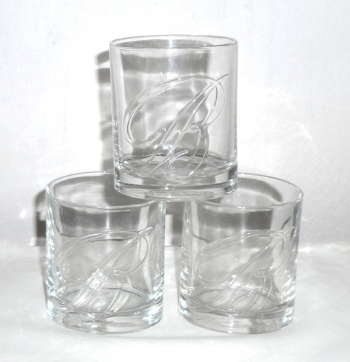 3x SKLENIČKA na whisky • Ballantine’s