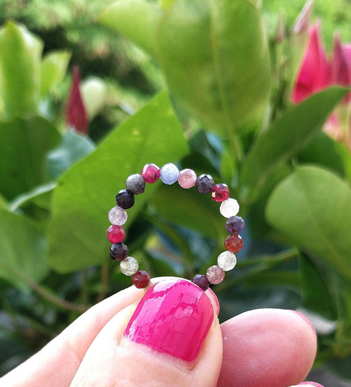 Prstýnky z minerálů / broušený spinel/ 0,3