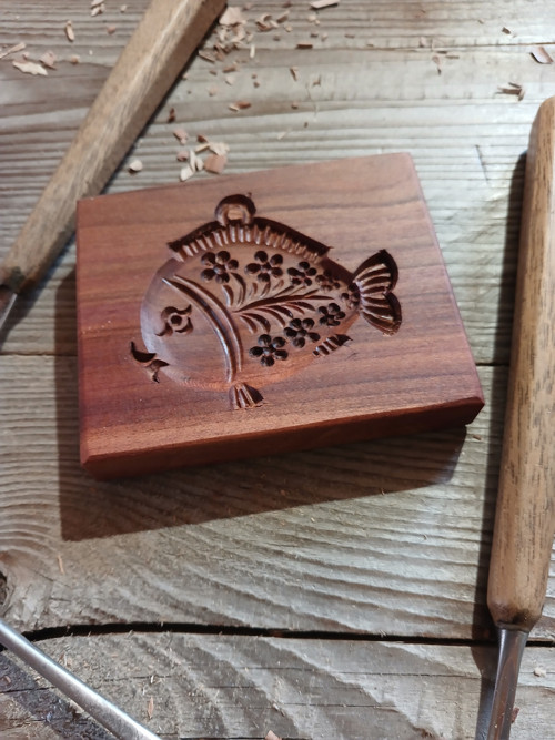 Forma kapřík 6x7cm