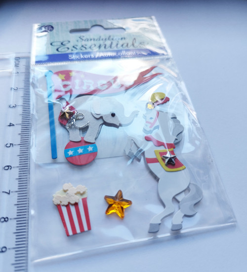 3D dekorace cirkus