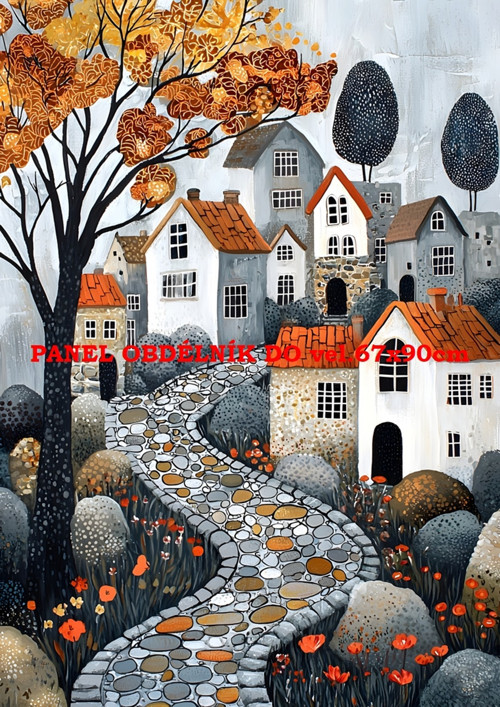 Bavlněný panel 7x10 cm — foto 1