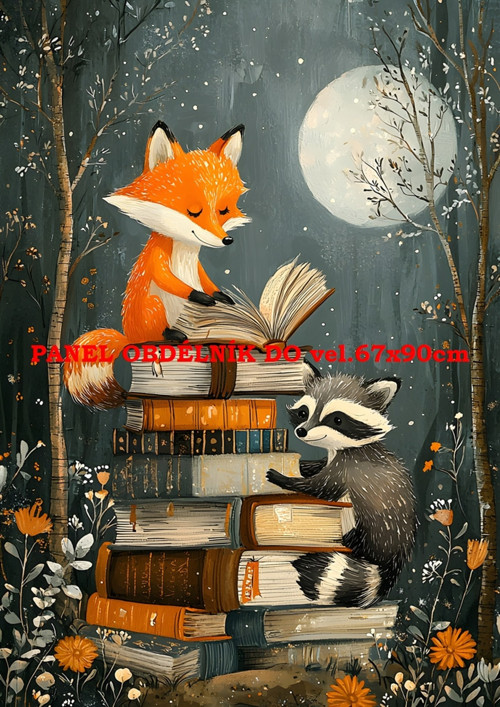 Bavlněný panel 7x10 cm