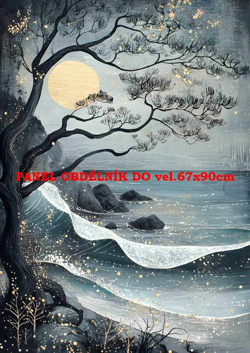 Bavlněný panel 7x10 cm