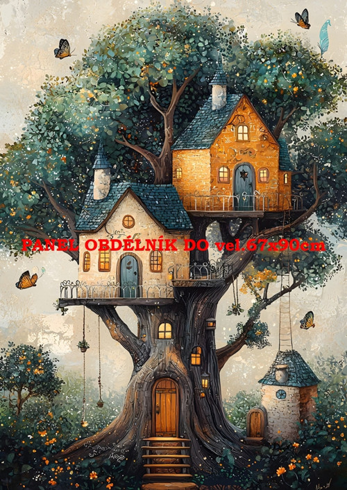 Bavlněný panel 7x10 cm — foto 1