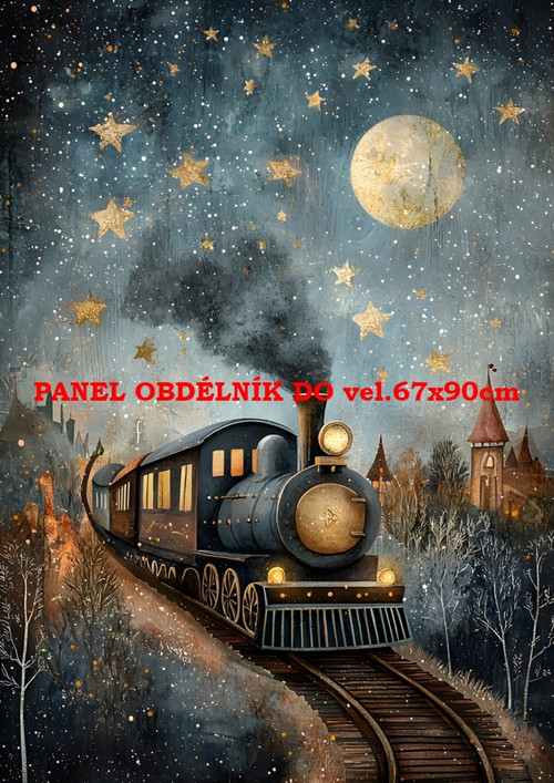 Bavlněný panel 7x10 cm