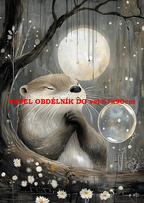 Bavlněný panel 7x10 cm — foto 1