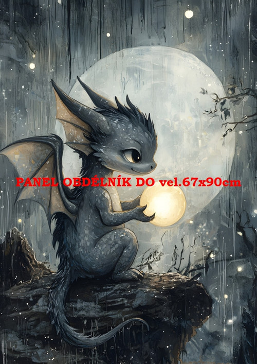 Bavlněný panel 7x10 cm — foto 1