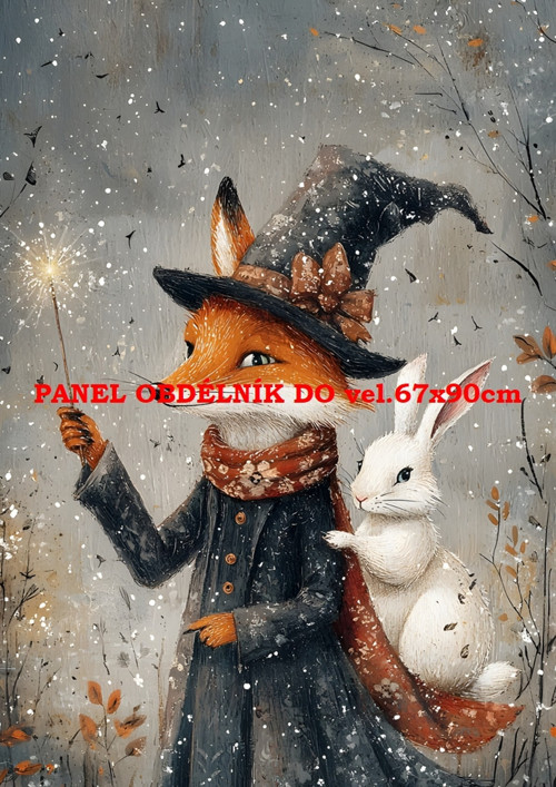 Bavlněný panel 7x10 cm — foto 1