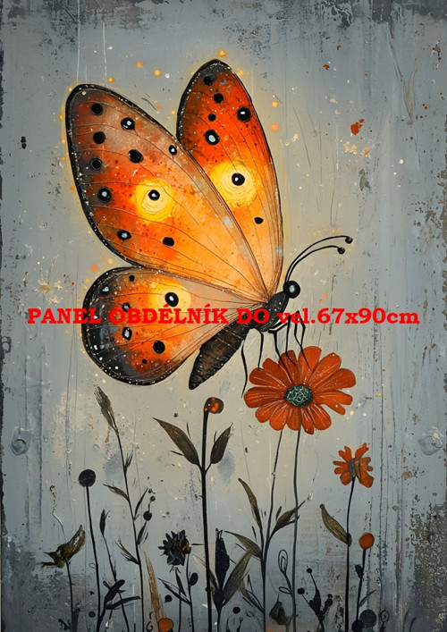 Bavlněný panel 7x10 cm — foto 1