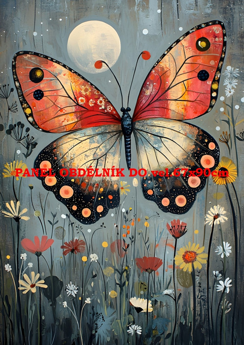 Bavlněný panel 7x10 cm — foto 1