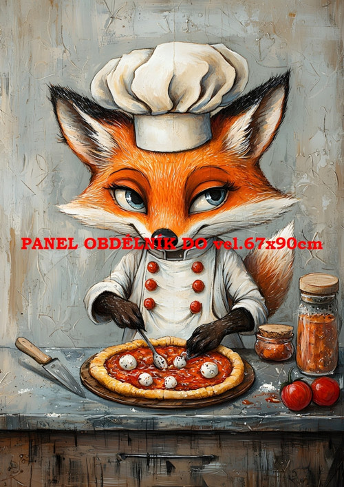 Bavlněný panel 7x10 cm — foto 1