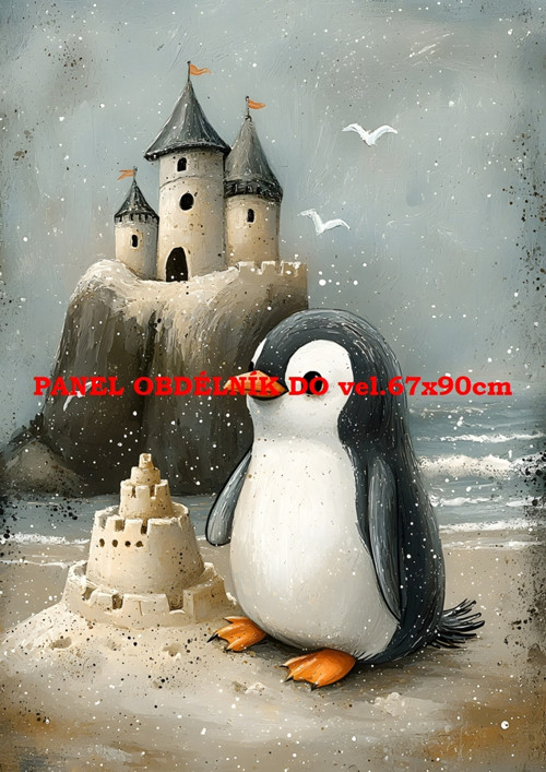 Bavlněný panel 7x10 cm — foto 1