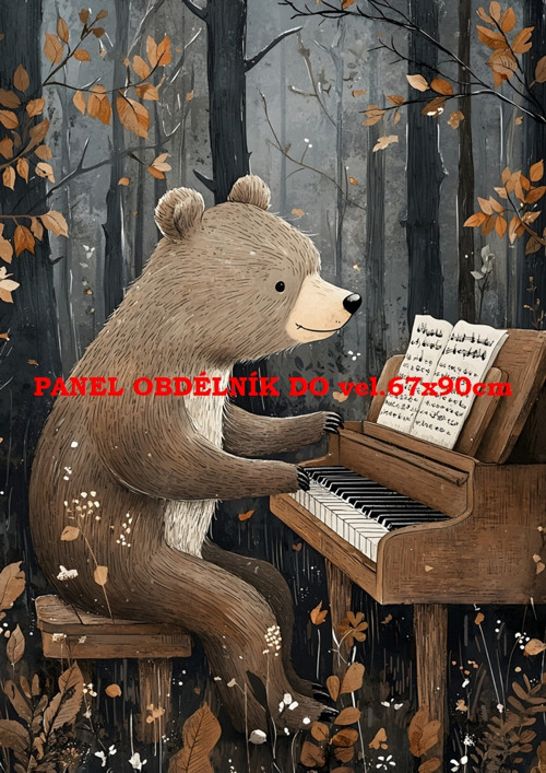 Bavlněný panel 7x10 cm — foto 1