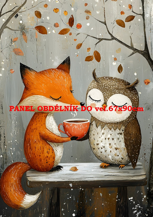 Bavlněný panel 7x10 cm