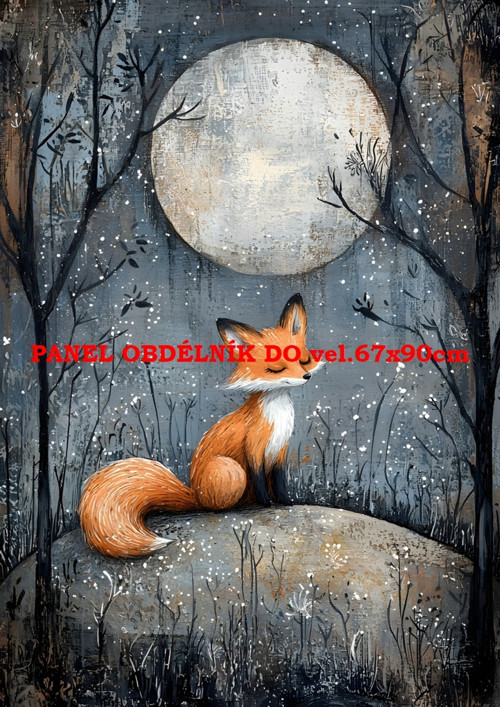 Bavlněný panel 7x10 cm — foto 1