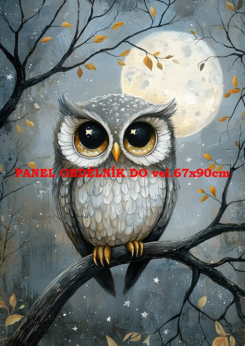 Bavlněný panel 7x10 cm